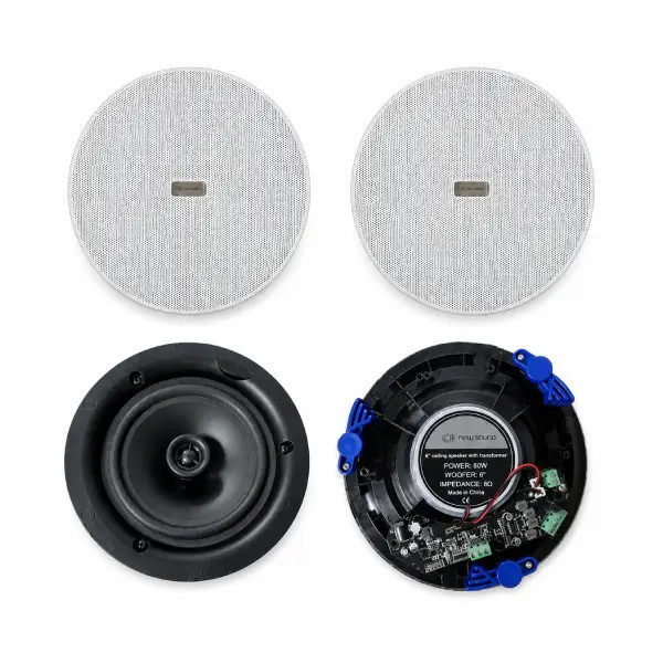 پک 4 عددی سقفی 6 اینچ بلوتوثی PC6SET-NEW SOUND