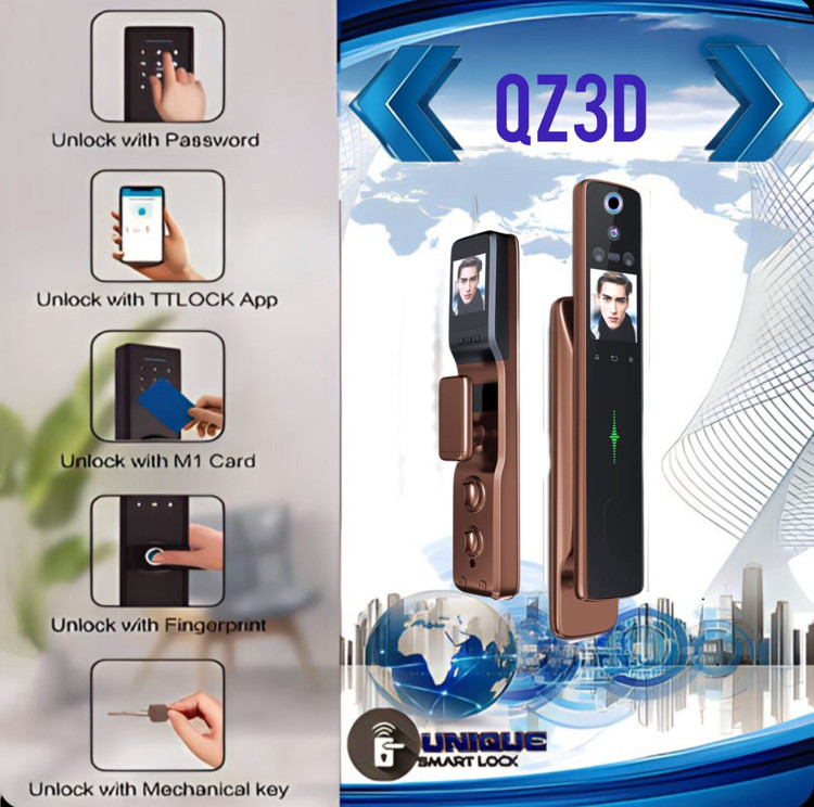دستگیره هوشمند الکسا مدل Qz3d